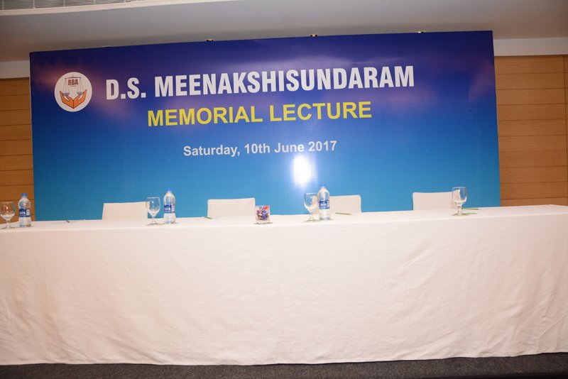 D.S. Meenakshisundaram Memorial Lecture